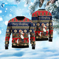 Llamas Superior Ugly Christmas Sweater