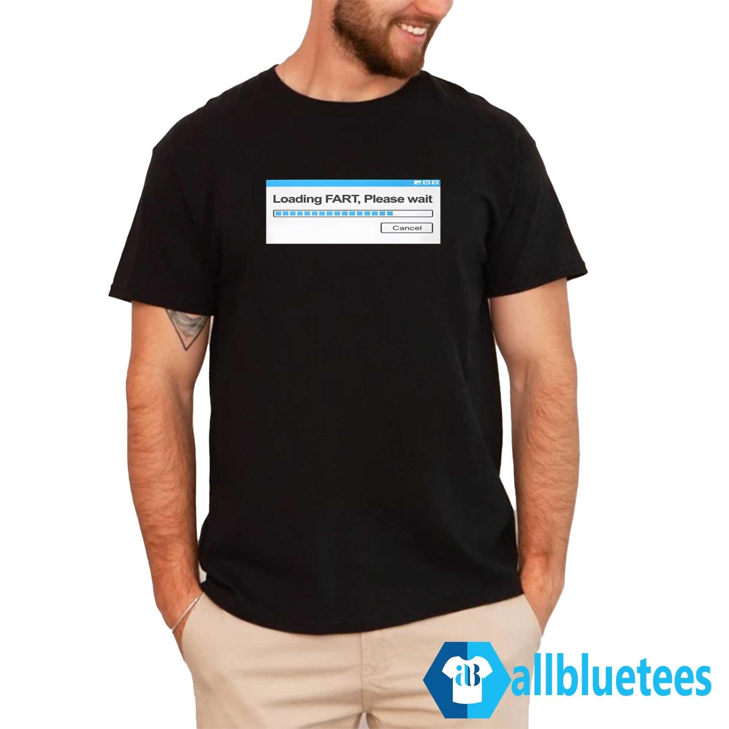 Loading Fart Please Wait Windows Shirt