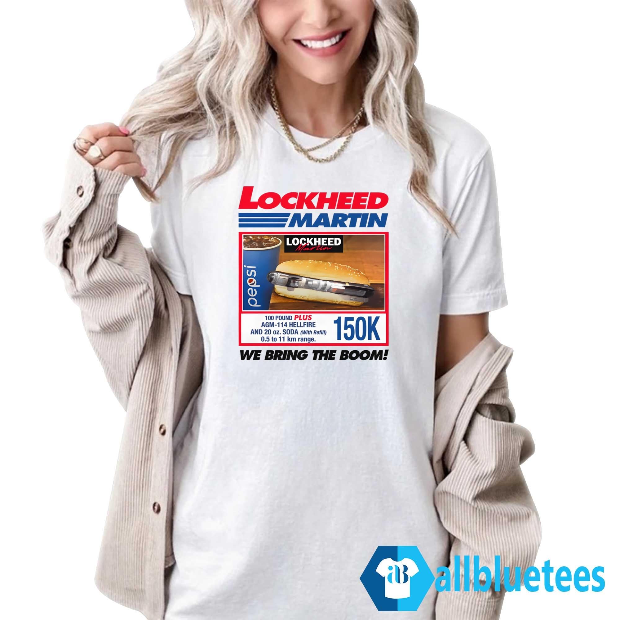 Lockheed Martin We Bring The Boom Shirt