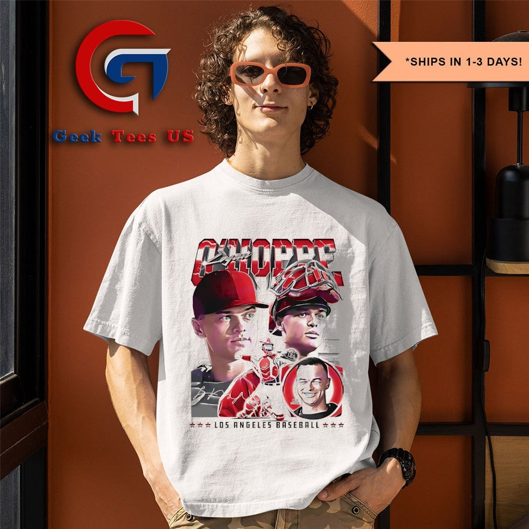 Logan O Hoppe Los Angeles Baseball graphic shirt