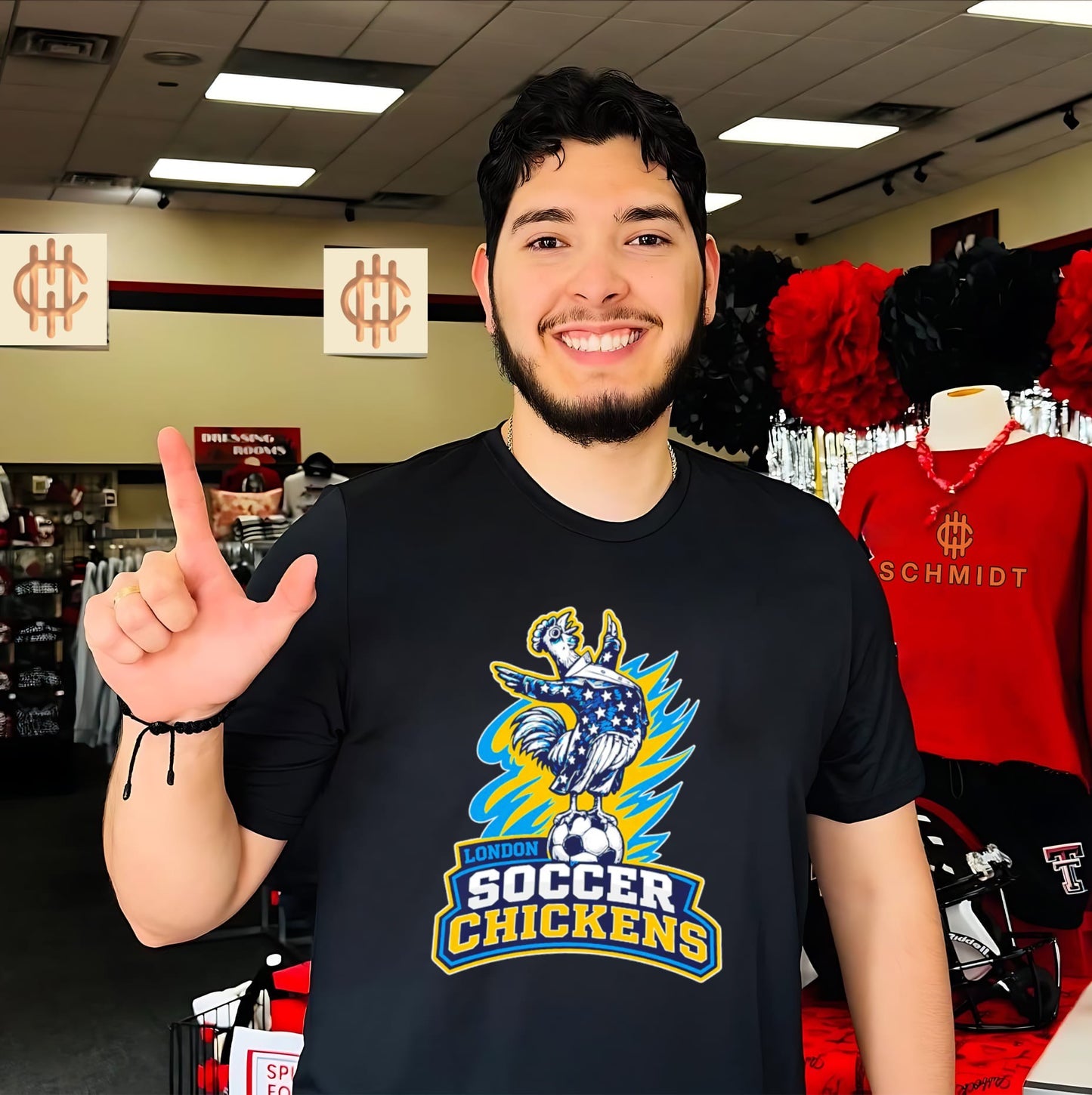 London Soccer Chickens Football Fan Banter shirt
