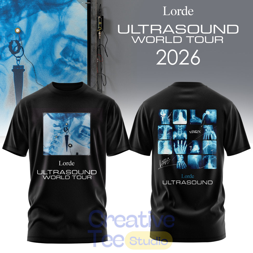 Lorde Ultrasound World Tour 2026 – Touch The Unseen T-Shirt