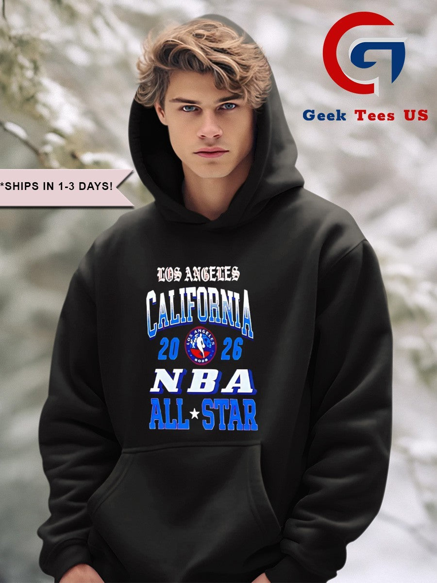Los Angeles California 2026 NBA All-Star logo shirt
