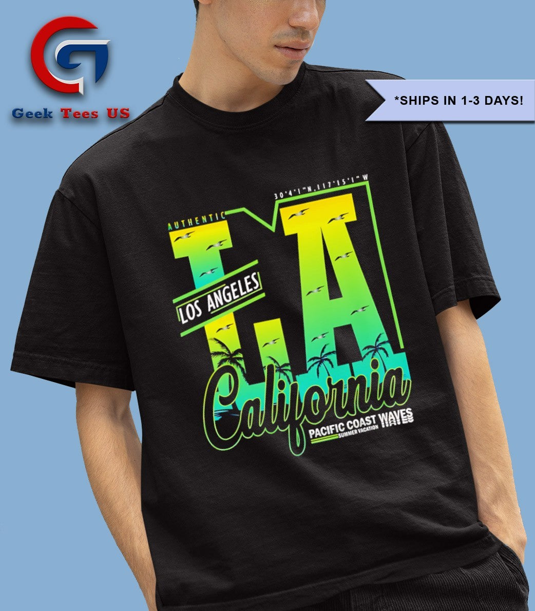 Los Angeles California Summer Vacation shirt