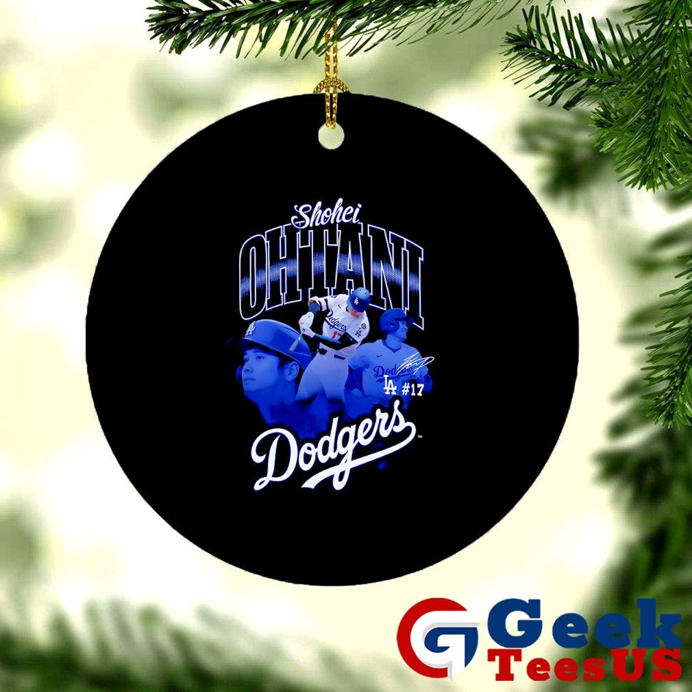 Los Angeles Dodgers Shohei Ohtani player signature graphic shirt