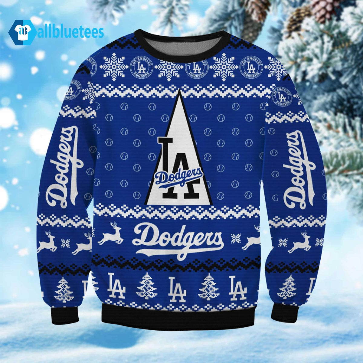 Los Angeles Dodgers Ugly Sweater