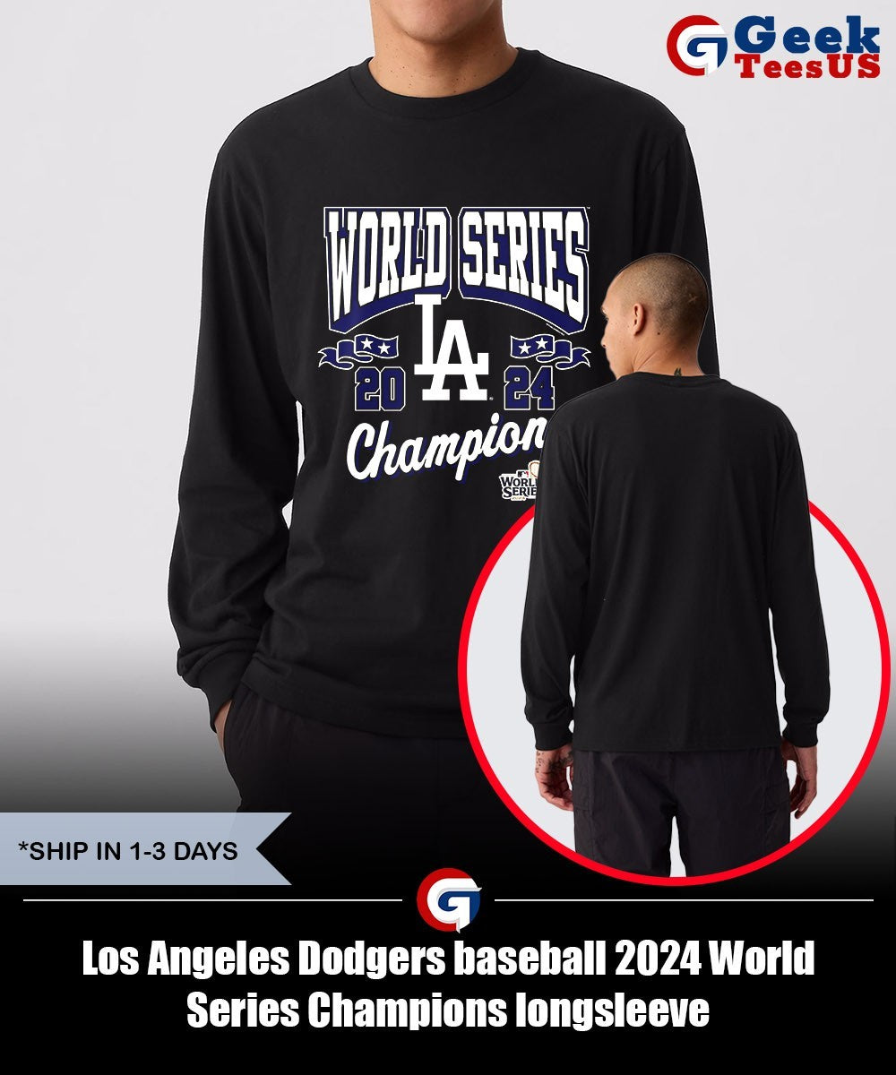 Los Angeles Dodgers baseball 2024 World Series Champions shirt