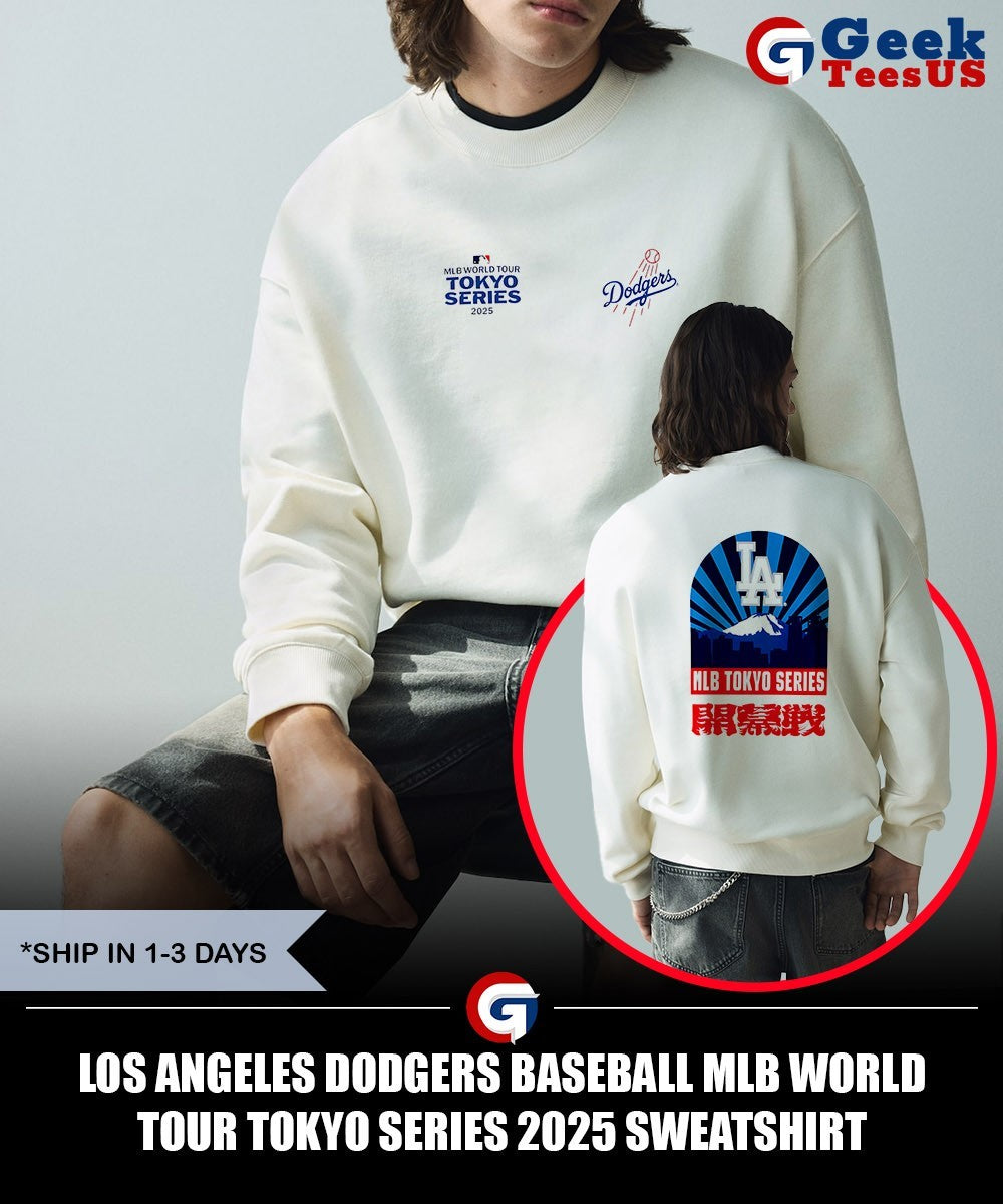 Los Angeles Dodgers baseball MLB World Tour Tokyo Series 2025 shirt