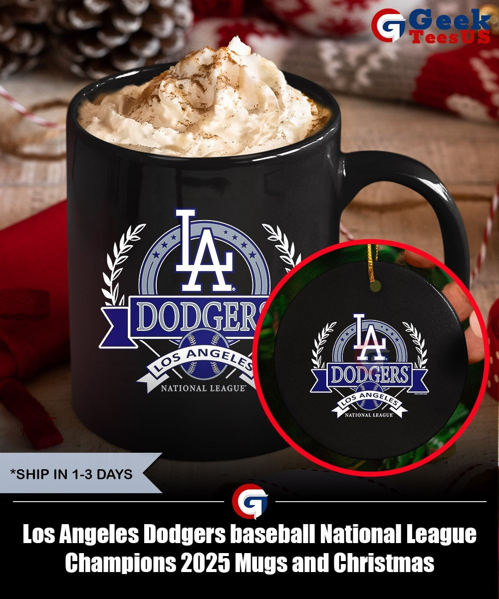 Los Angeles Dodgers baseball National League Champions 2025 shirt