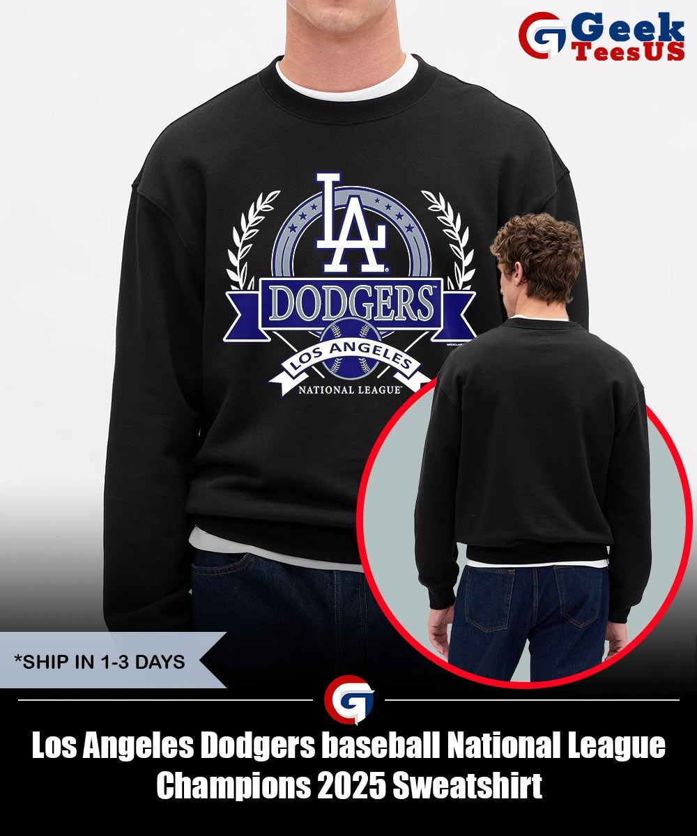 Los Angeles Dodgers baseball National League Champions 2025 shirt