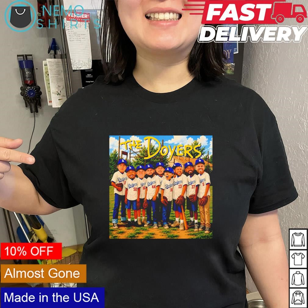 Los Angeles Dodgers the Doyers the Sandlot players shirt