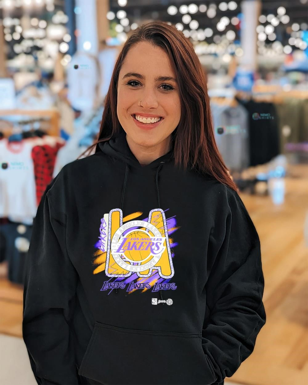 Los Angeles Lakers Brush Off logo shirt