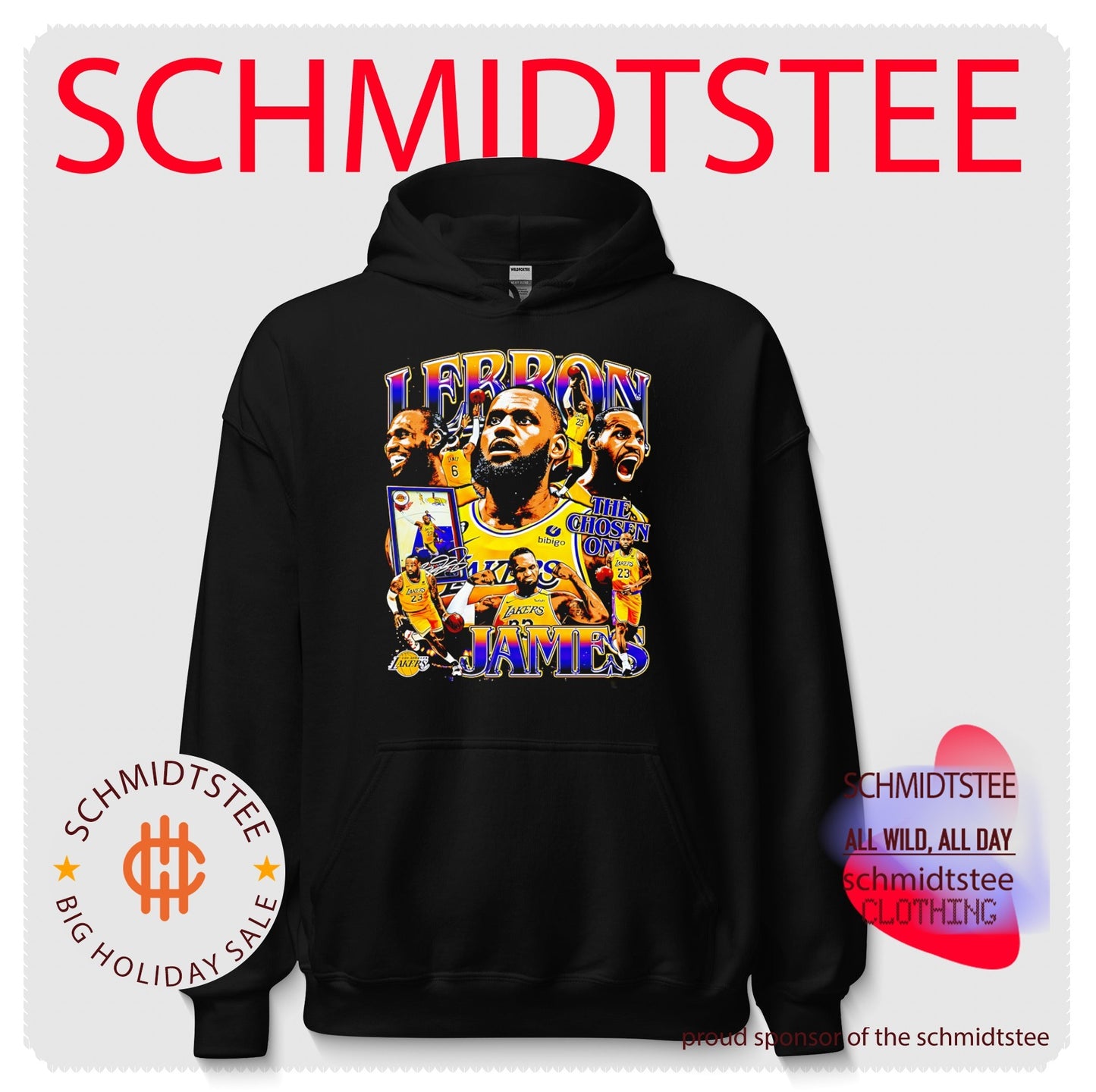 Los Angeles Lakers LeBron James the chosen one signature vintage shirt