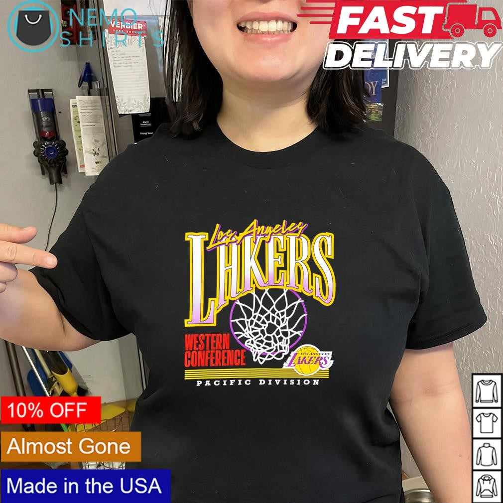 Los Angeles Lakers Western Conference Pacific Division logo shirt