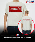 Los Angeles Rose Bowl Live 25 T-shirt