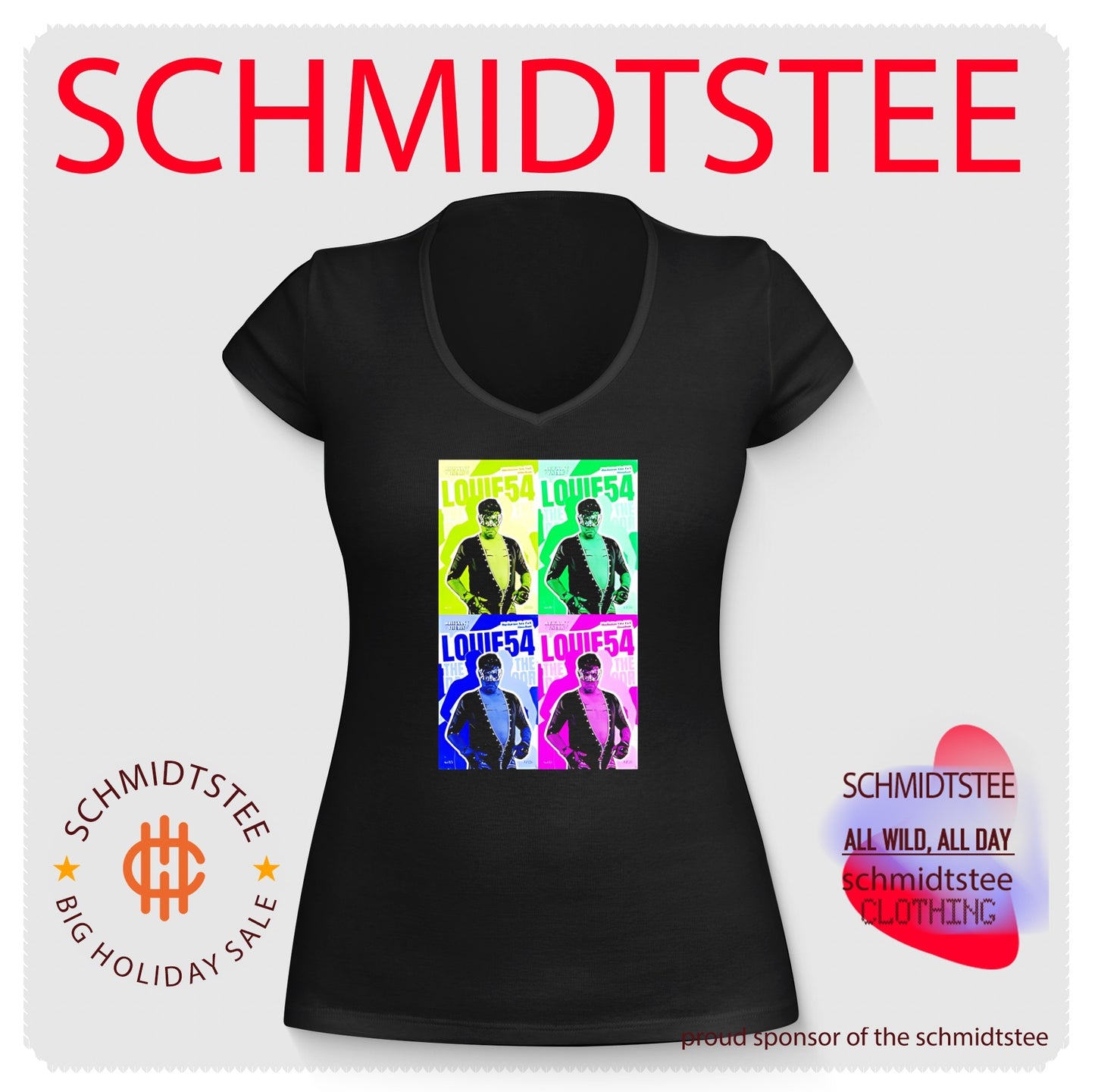 Louie 54 popart The Eras Tour shirt