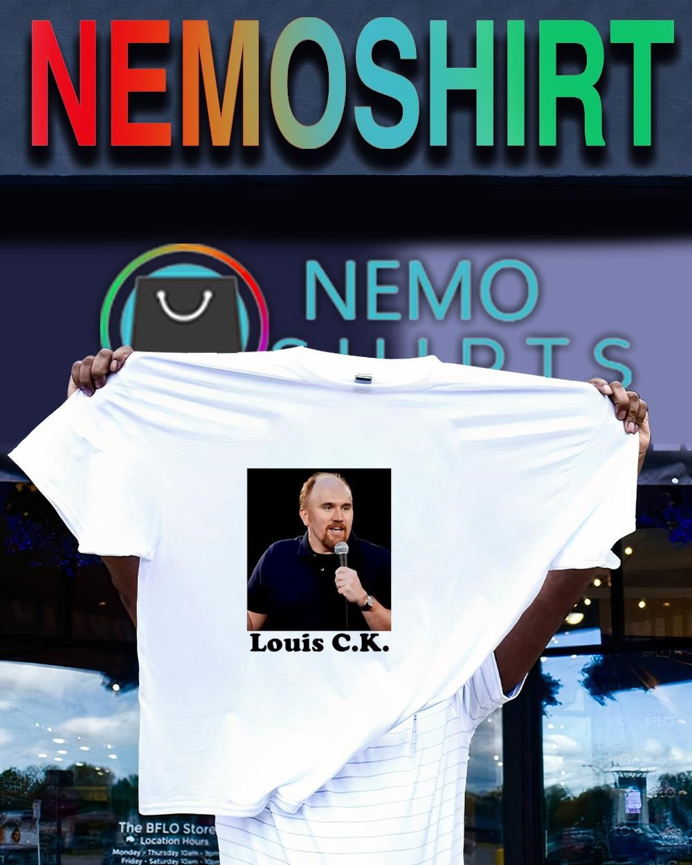 Louis CK on being divorced shirt