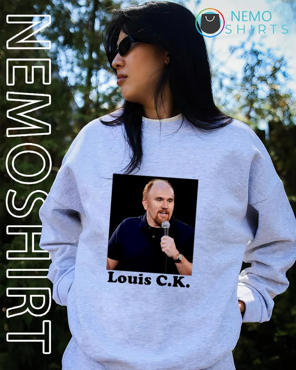 Louis CK on being divorced shirt