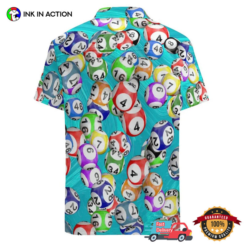 Lucky Bingo Casino Party Hawaiian Shirt