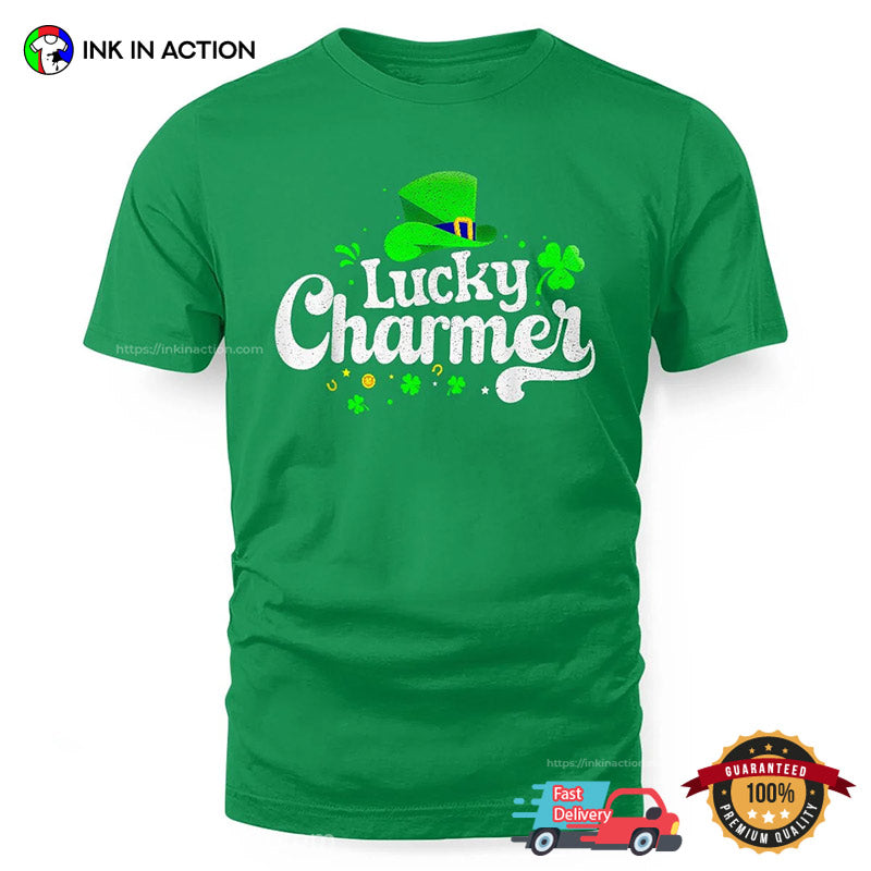 Lucky Charmer Funny St. Patrick’s Day Tee