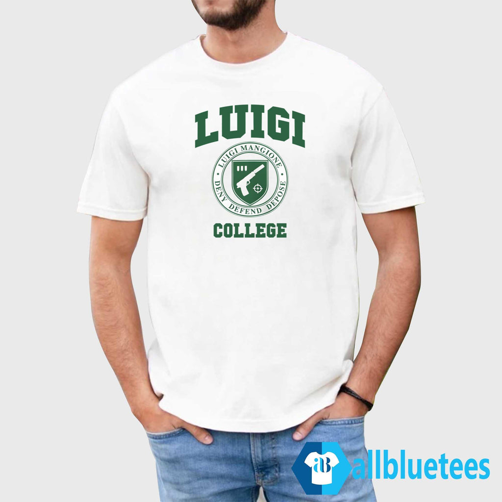 Luigi College Shirt