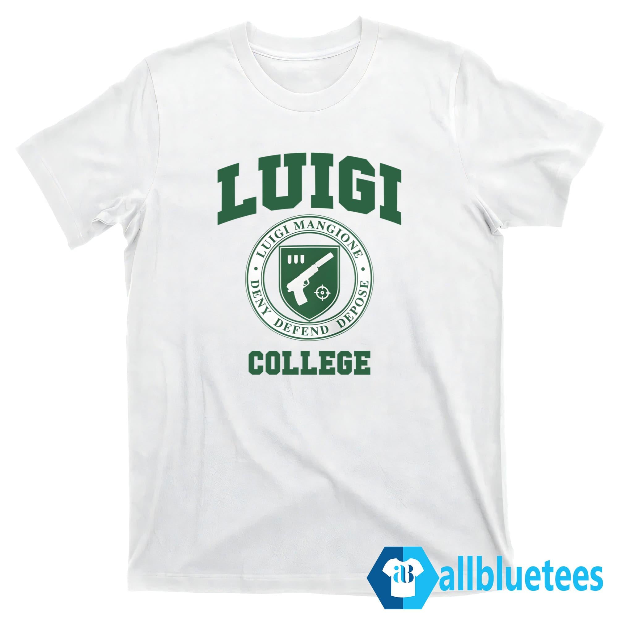 Luigi College Shirt