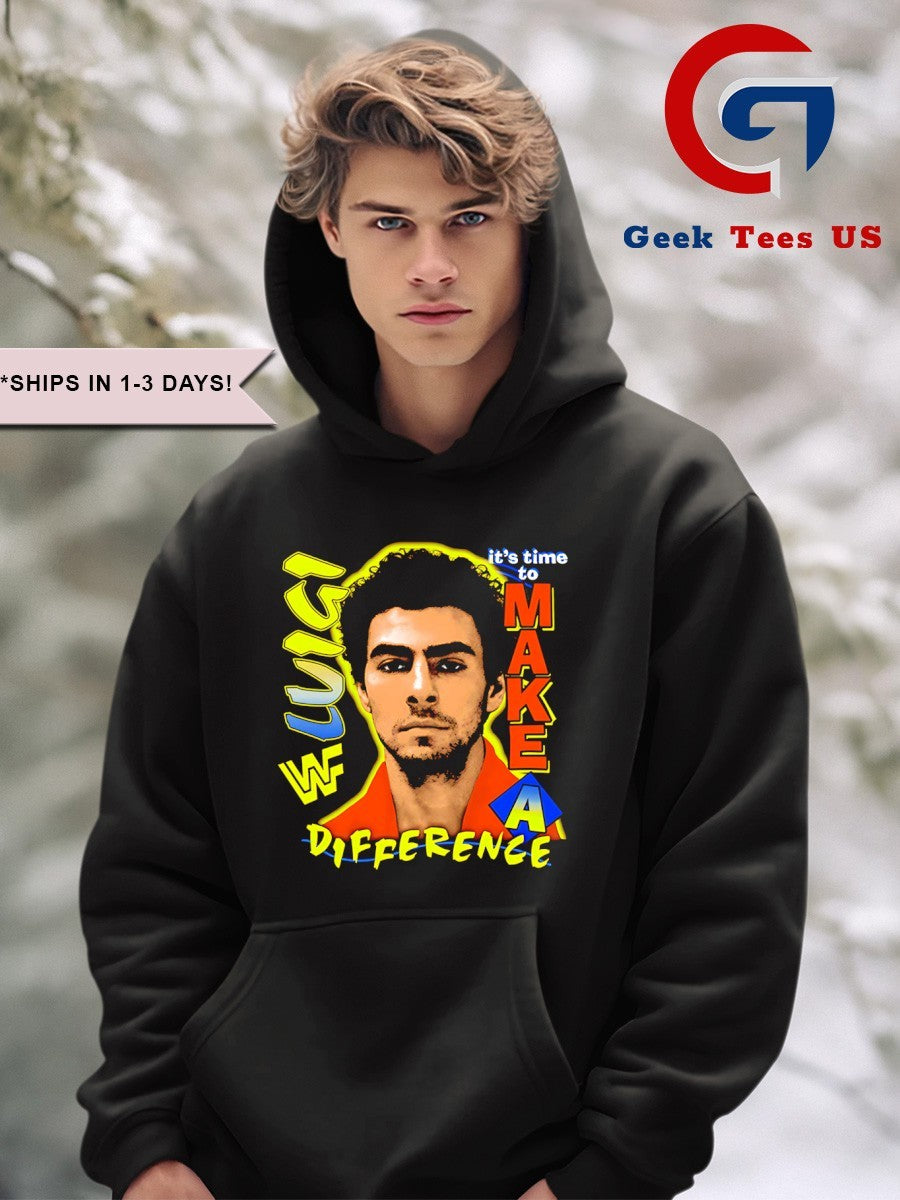 Luigi Mangione it’s time make a difference shirt