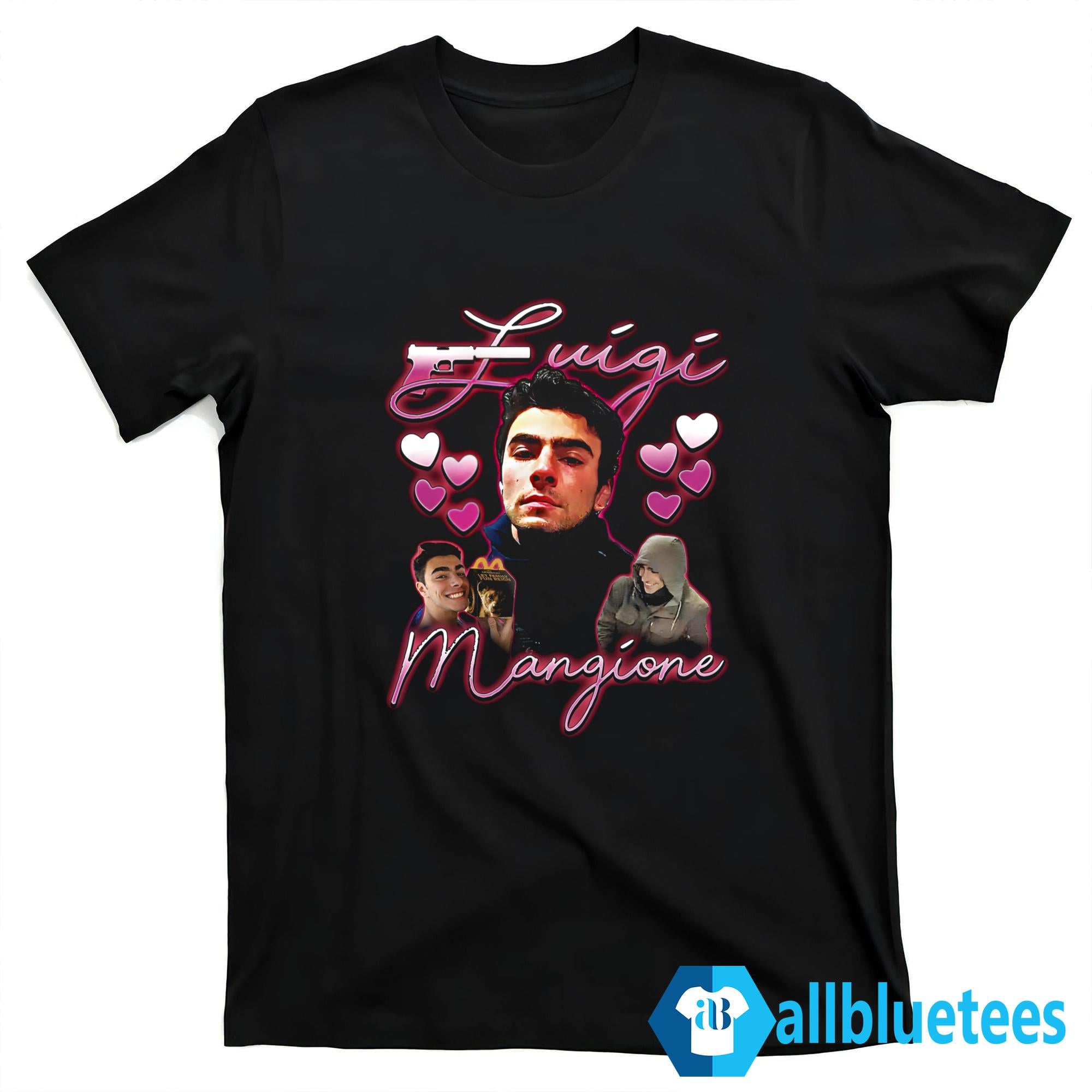 Luigi Mangione Heart Shirt