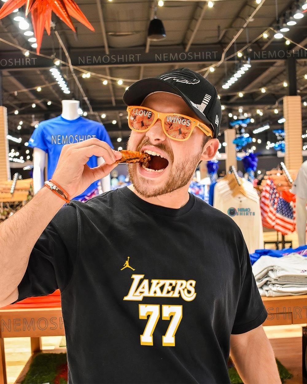 Luka Doncic Los Angeles Lakers 77 name and number shirt