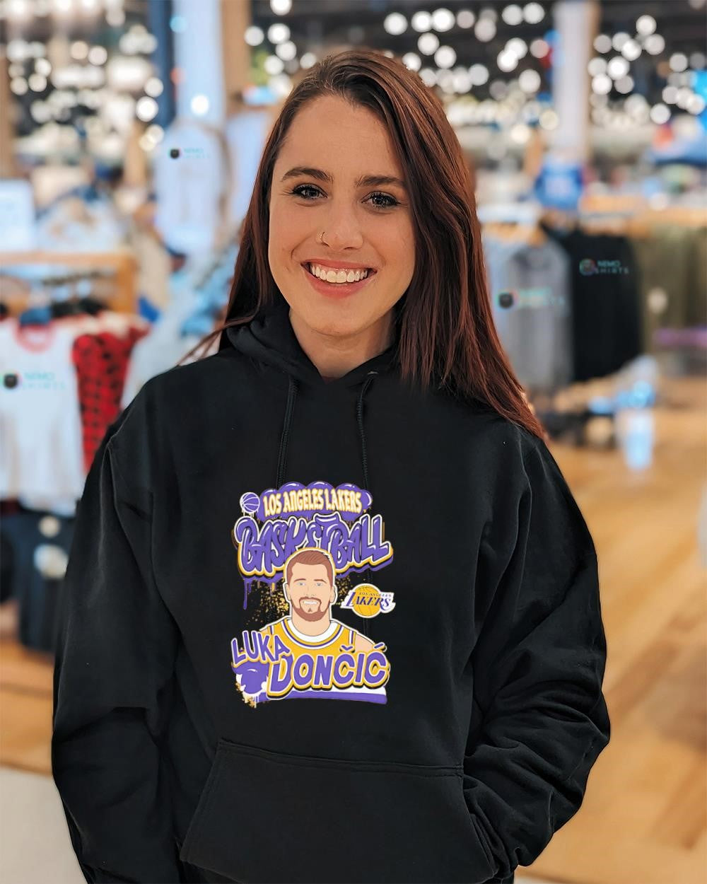 Luka Doncic Los Angeles Lakers basketball character shirt
