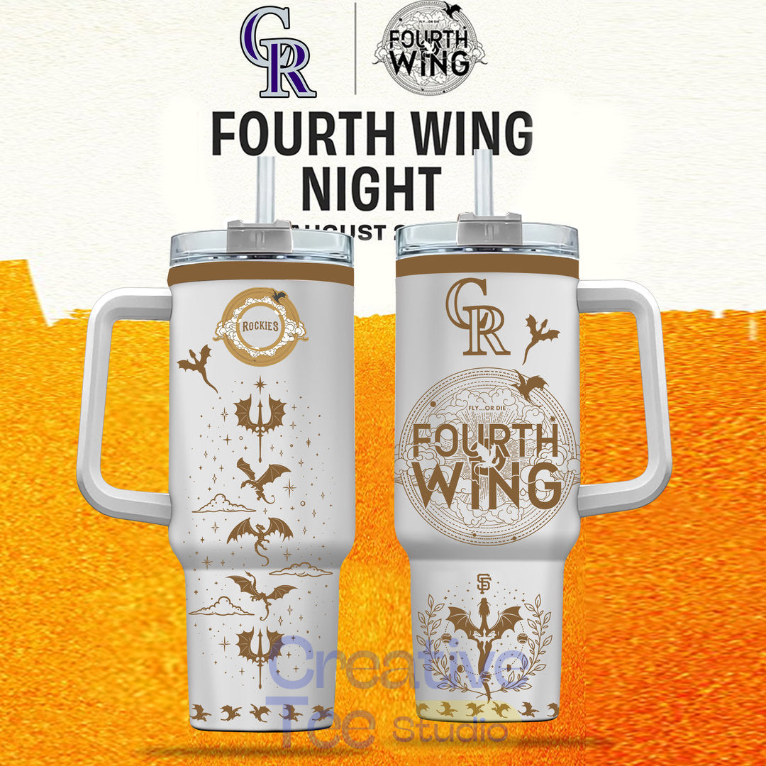 MLB All Teams x Fourth Wing Night Tumbler