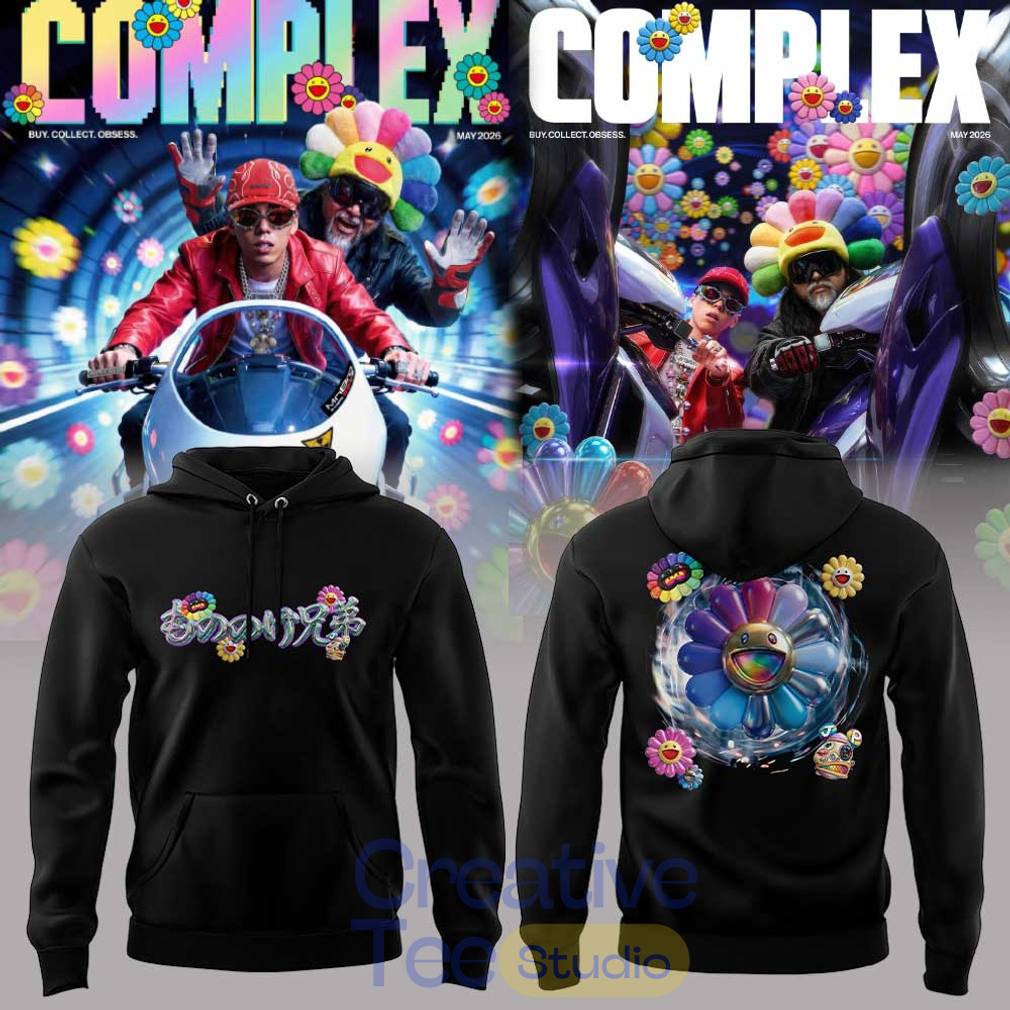 MNNK Bro. x Takashi Murakami x JP THE WAVY Collection 2026 Hoodie