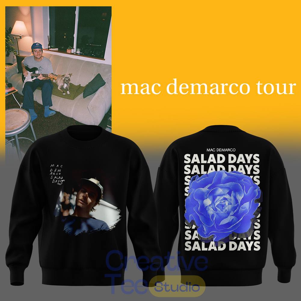 Mac Demarco 2026 World Tour Chamber of Blue Tee Hoodie