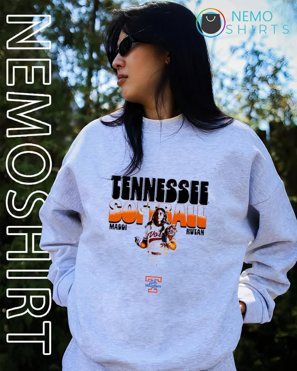 Maddi Rutan Tennessee Lady Vols softball player shirt