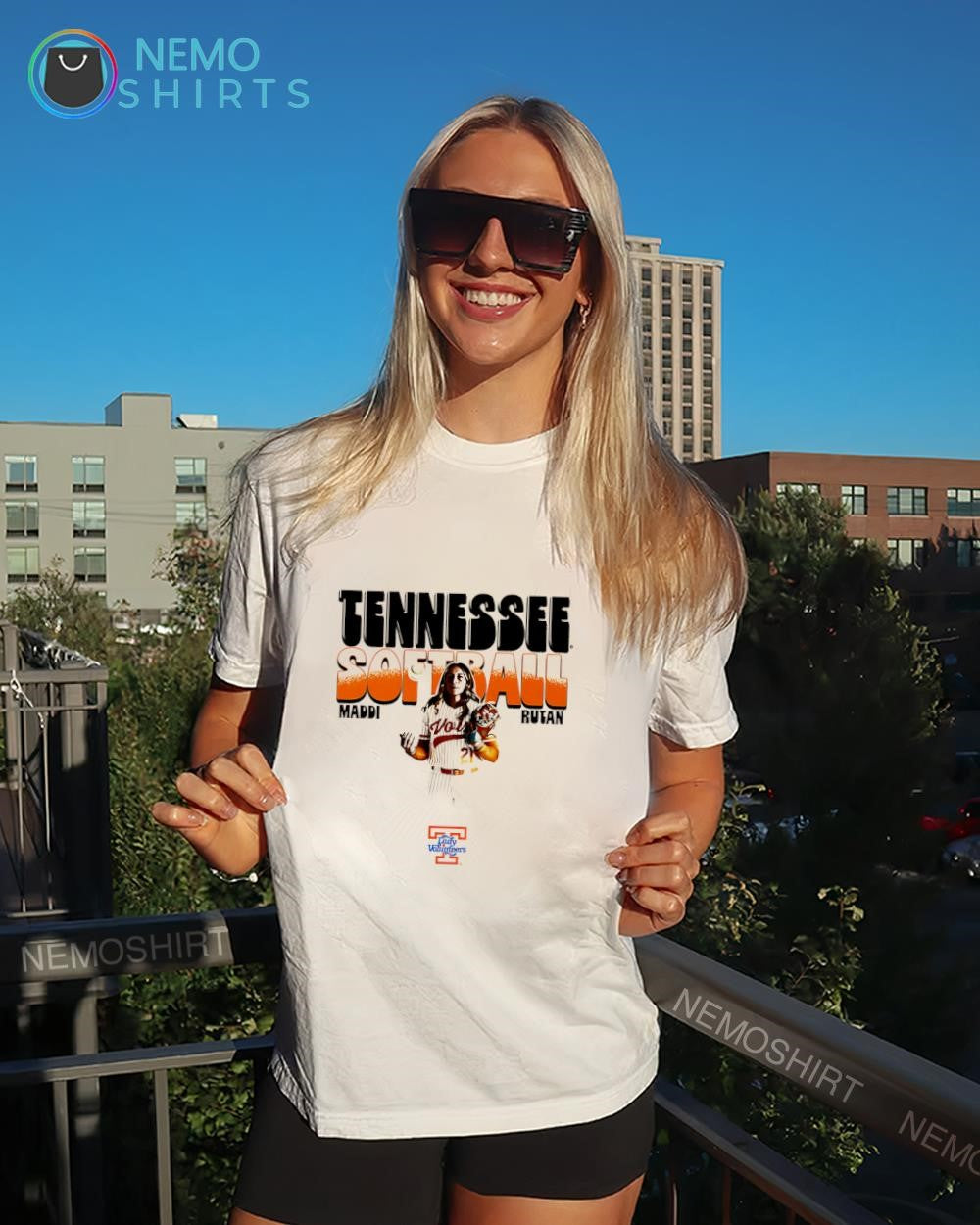 Maddi Rutan Tennessee Lady Vols softball player shirt