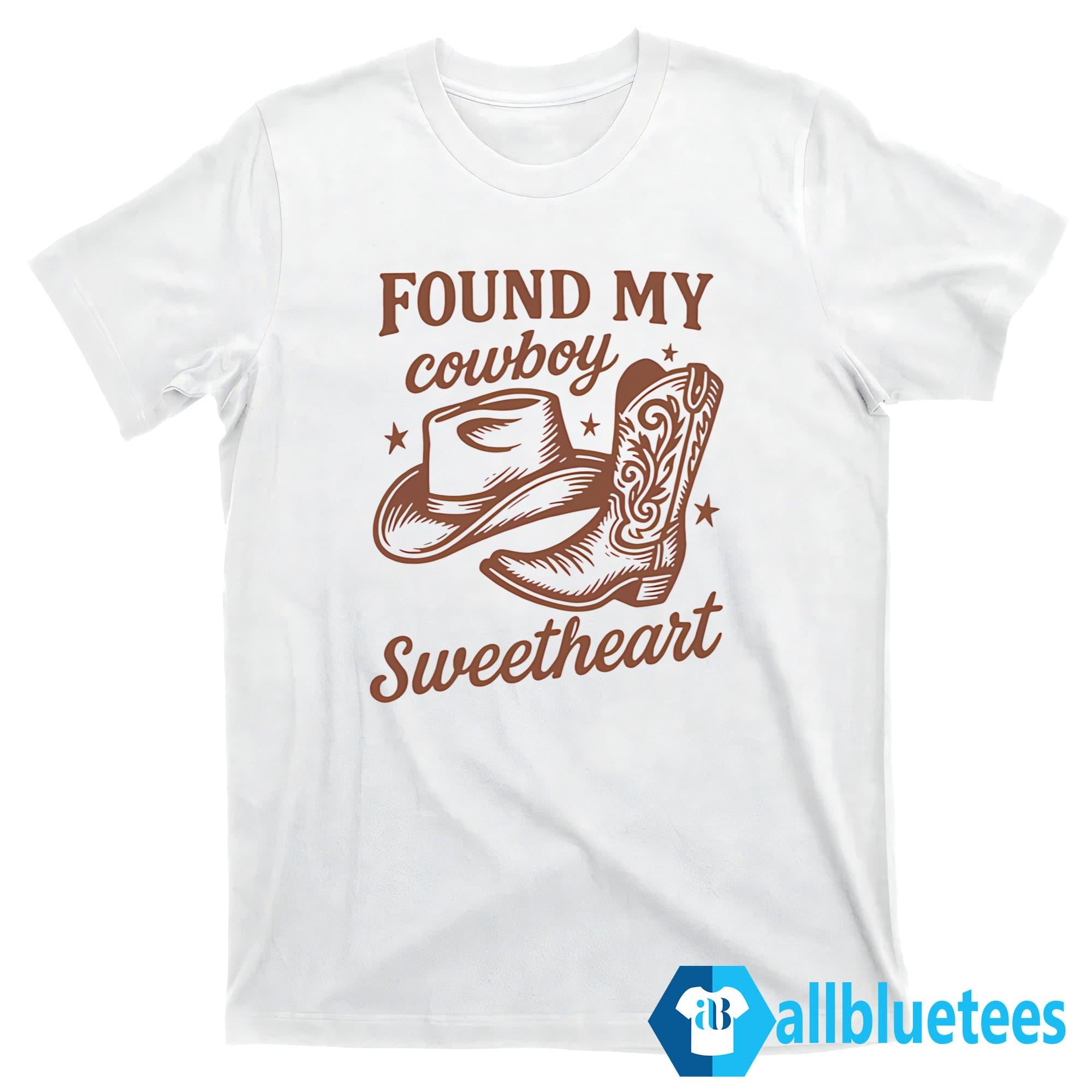 Madison Marilla Found My Cowboy Sweetheart Shirt