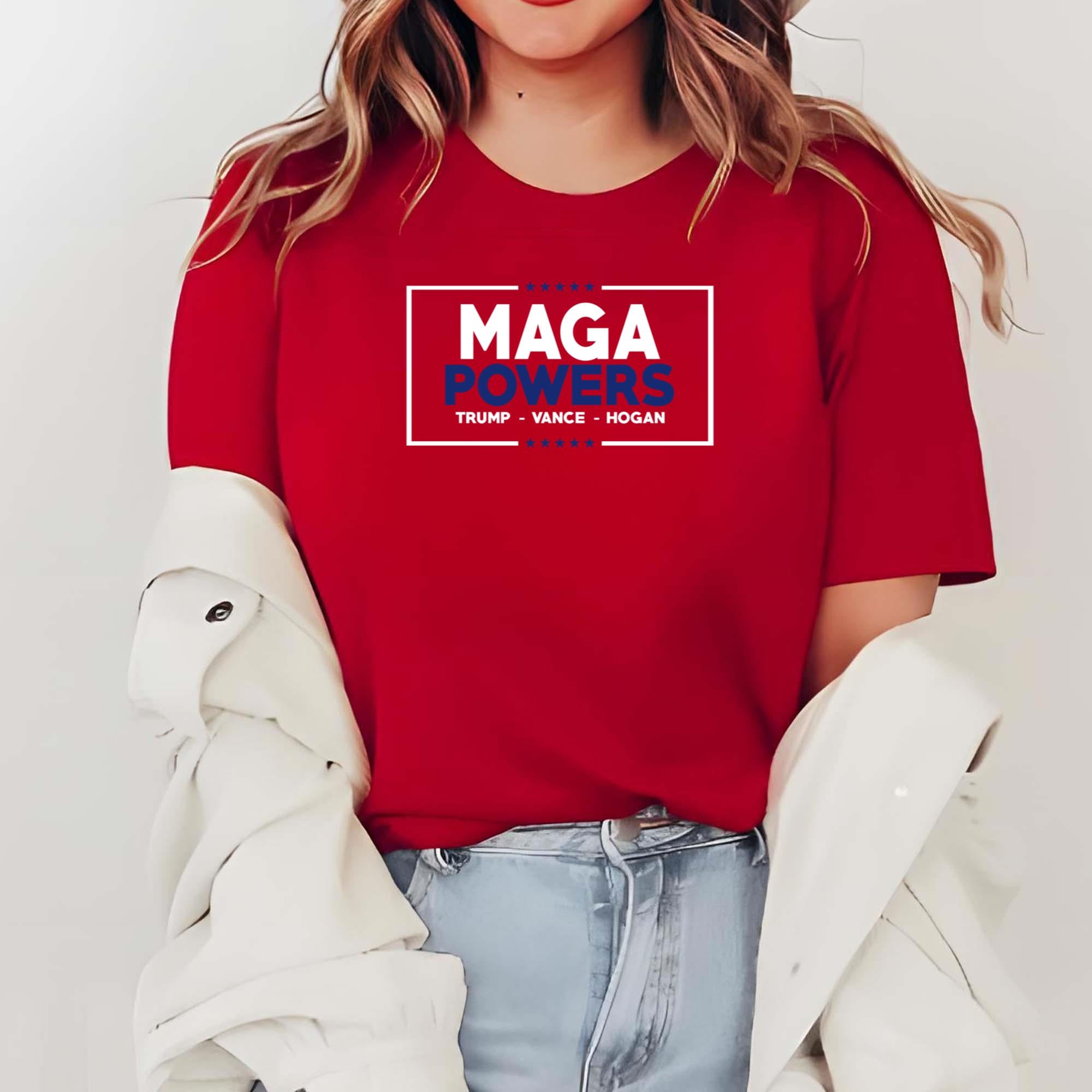 MAGA Powers Trump Vance Hogan Shirt