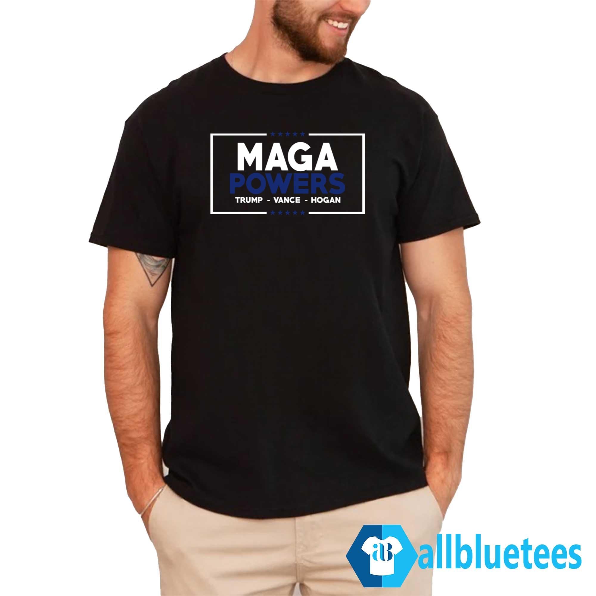 MAGA Powers Trump Vance Hogan Shirt