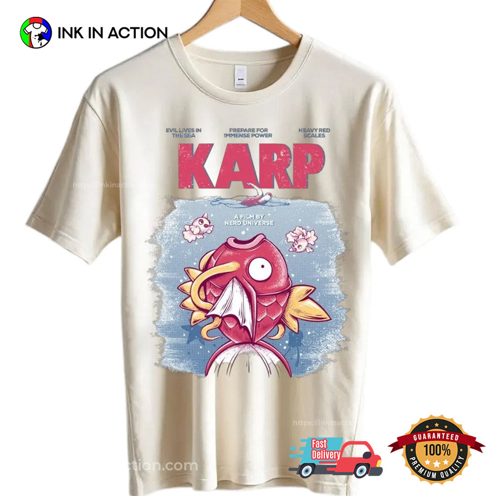 Magikarp x Jaws Anime Jaws T-shirt