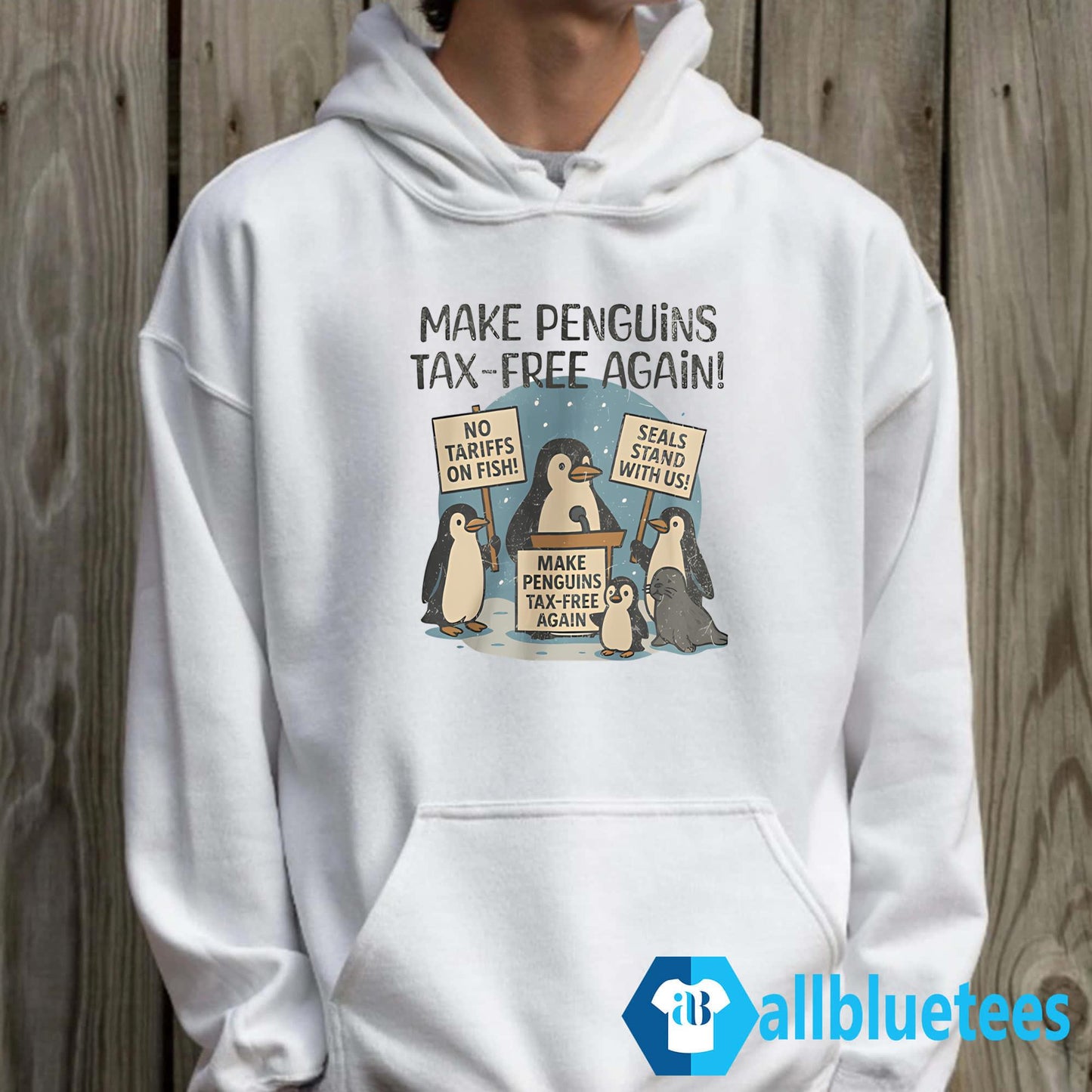 Make Penguins Tax-Free Again Trump Tariffs Shirt