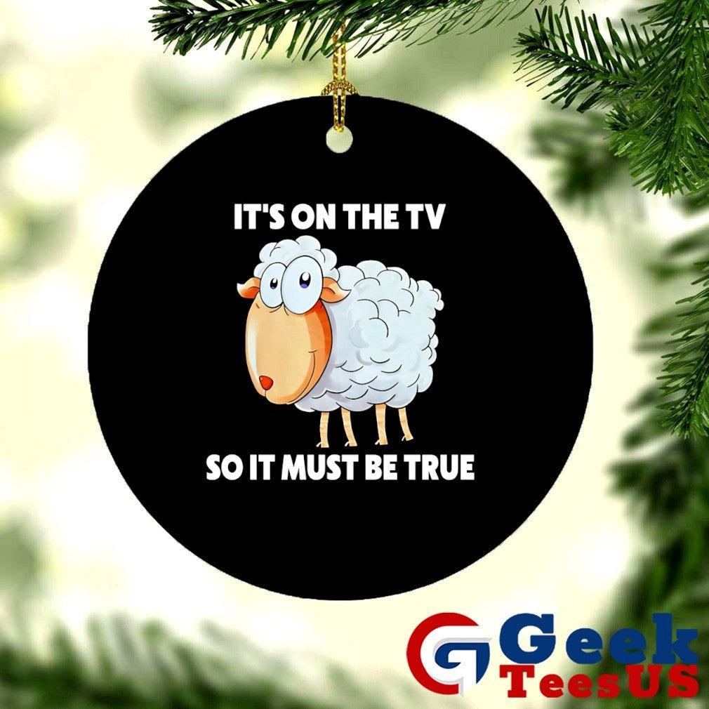 Malcolm roberts it’s on the TV so it must be true shirt