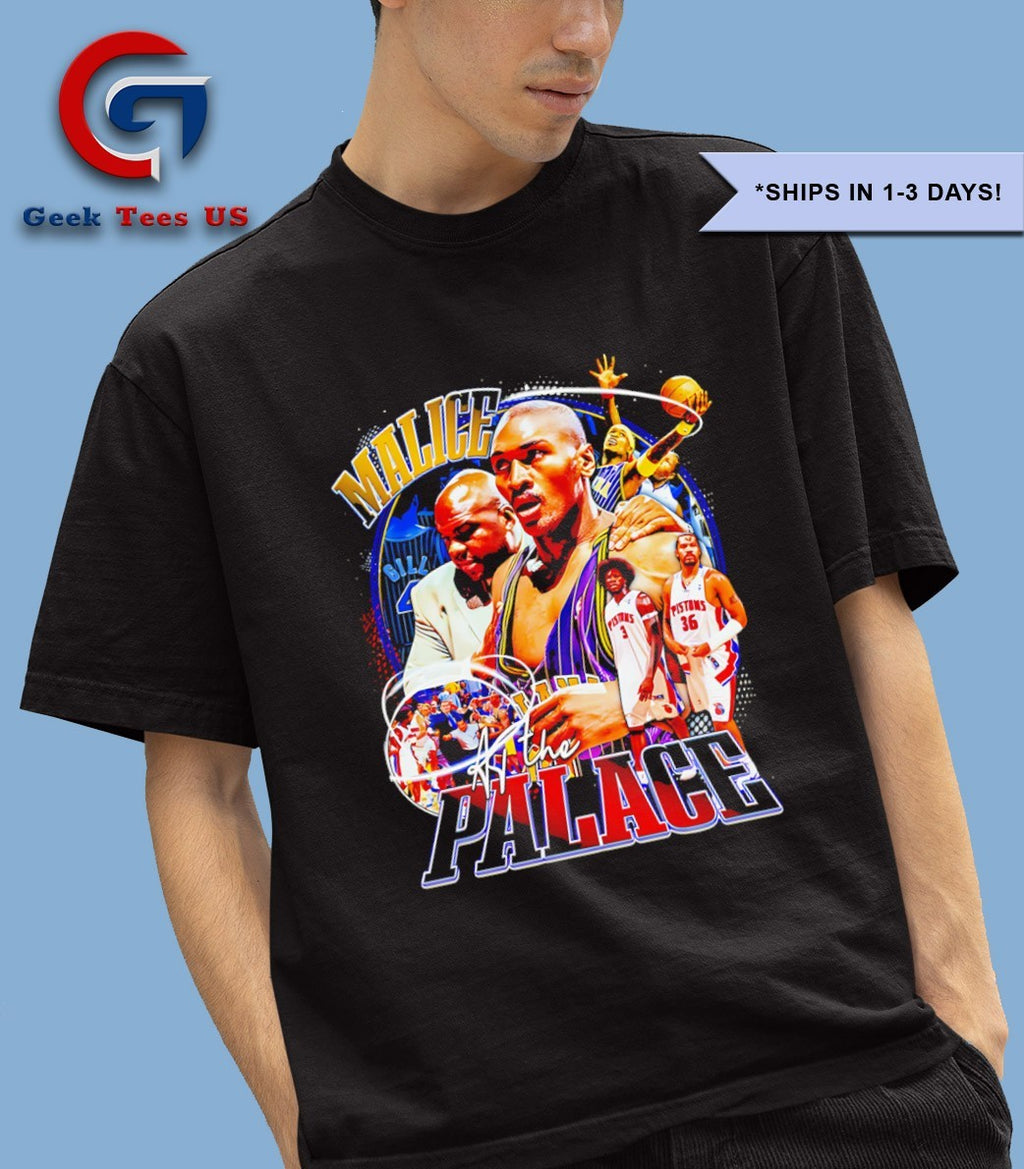 Malice at the Palace NBA vintage shirt