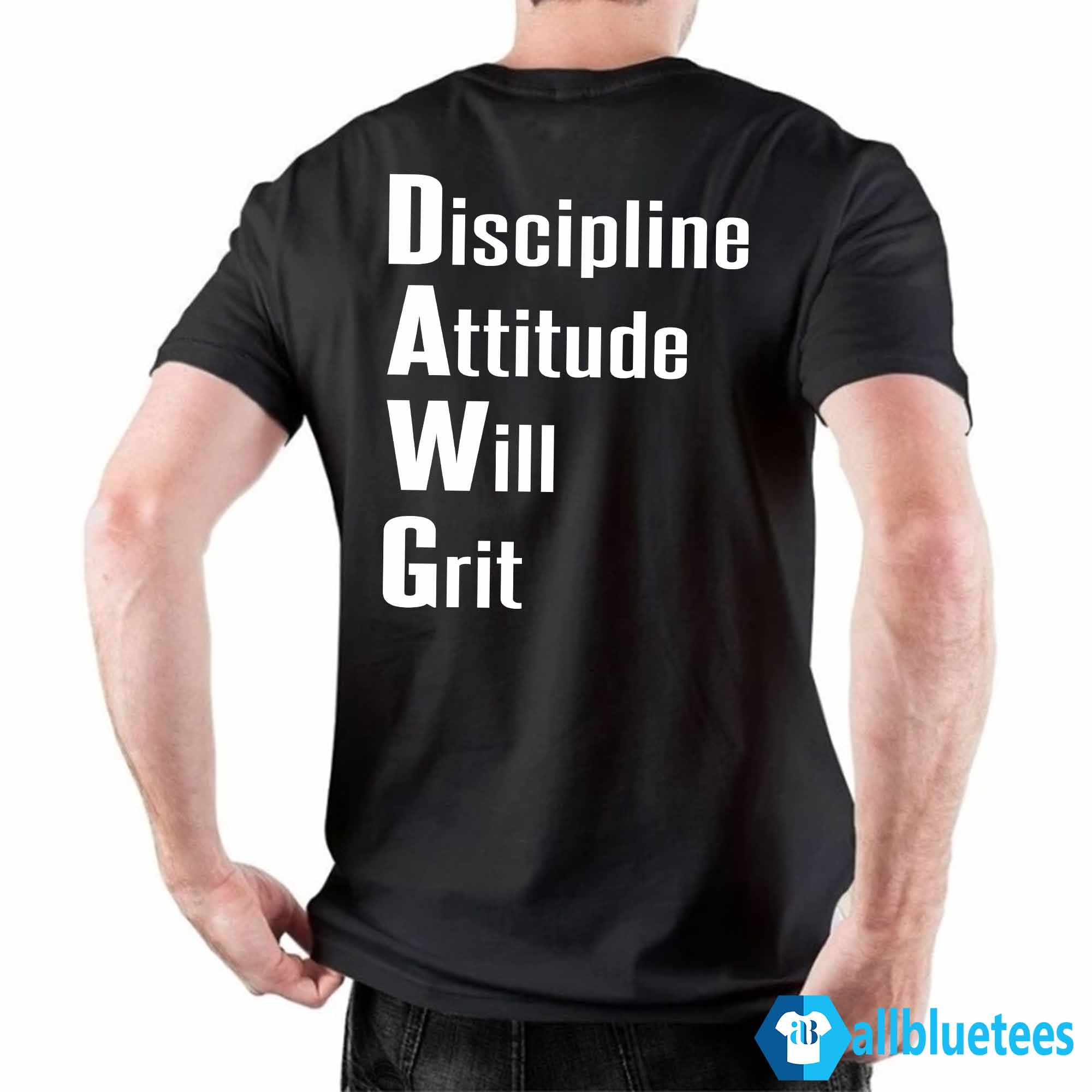 Malik Nabers DAWG Discipline Attitude Will Gritt Shirt