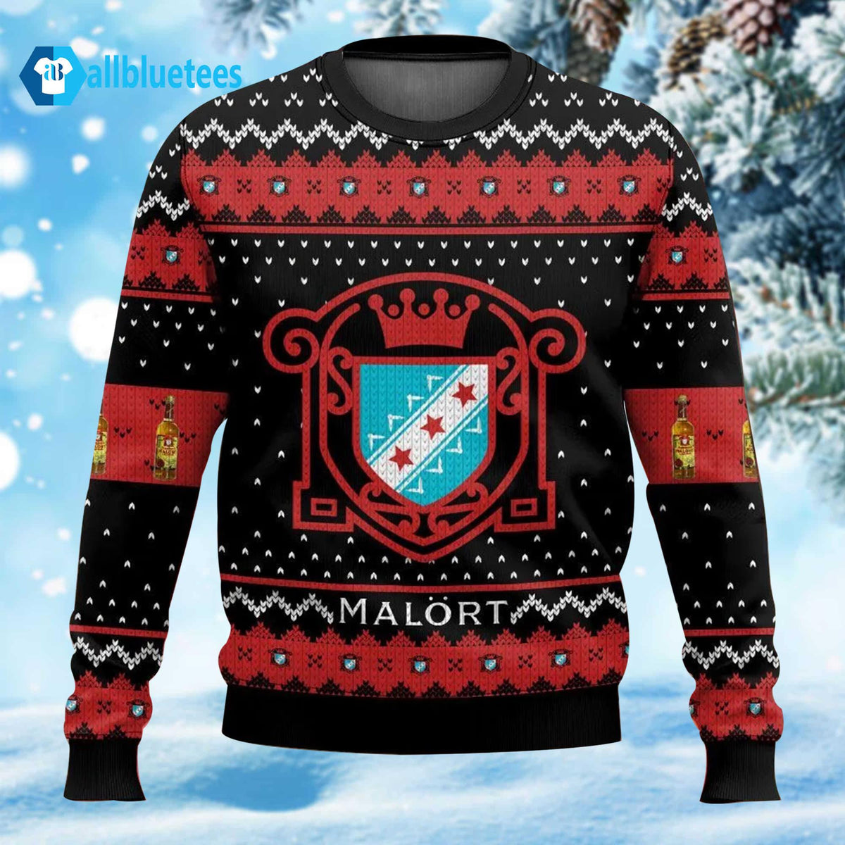 Malort Drink Ugly Sweater