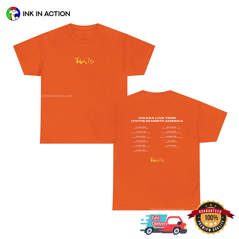 Mamamoo Hwasa Live Tour In North America Schedules K-pop T-shirt