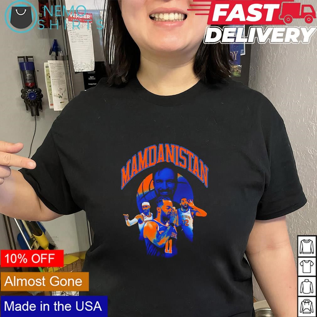 Mamdanistan Jalen Brunson and NY Knicks shirt