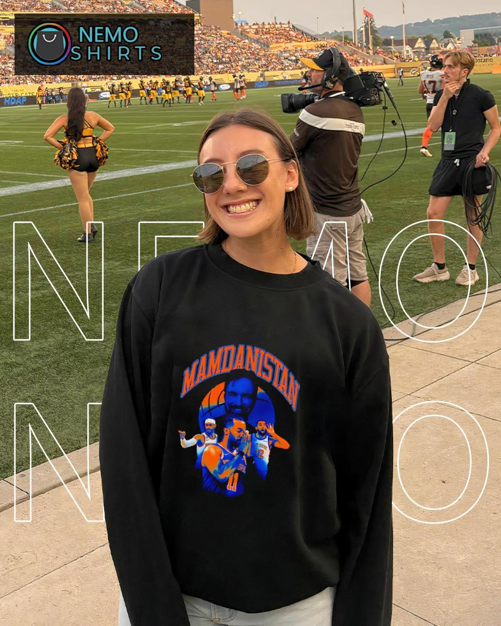 Mamdanistan Jalen Brunson and NY Knicks shirt