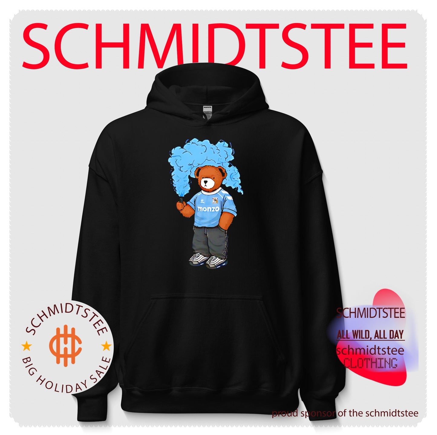 Manchester City Pickles Bear illustration shirt