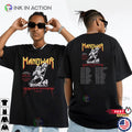 Manowar The Blood Of Our Enemies Tour 2025 Schedules T-shirt
