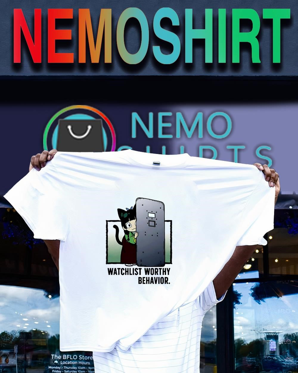 Maomao Neco watchlist worthy behavior shirt